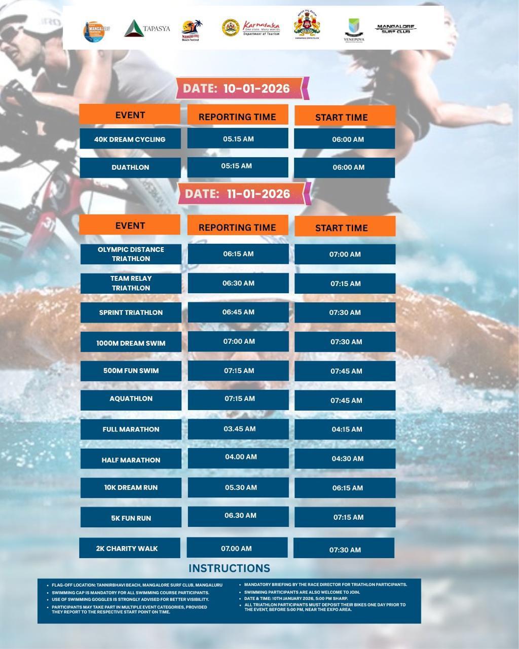 Event Day Informations